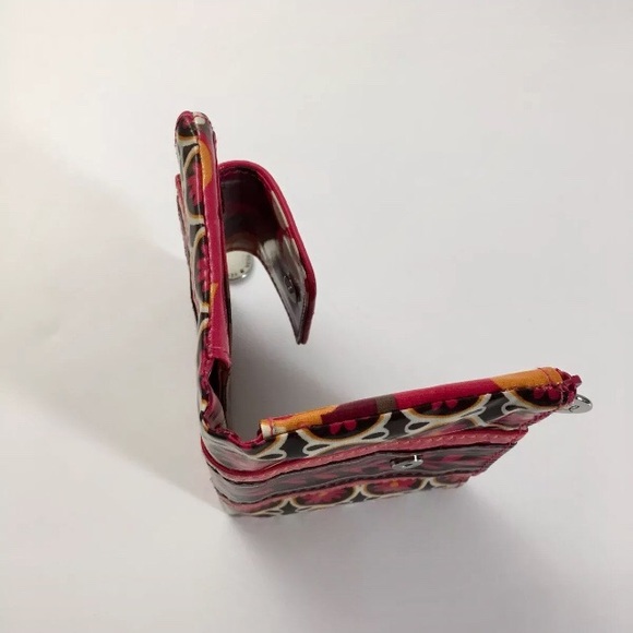 ✨ Frill by Vera Bradley Pink Geometric Wallet - Picture 3 of 7